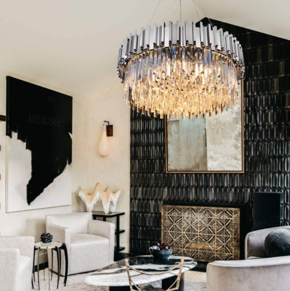 Dante III Round Modern Chandelier