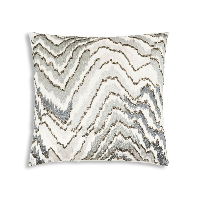 Mayaro Creme Beaded Pillow