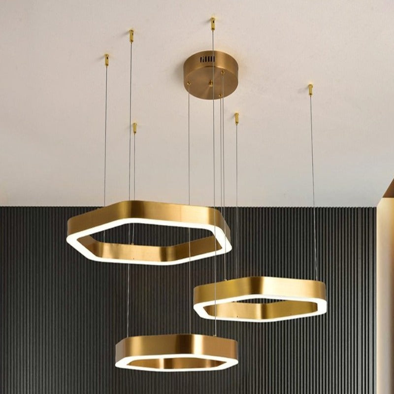 Nicollete Gold Chandelier