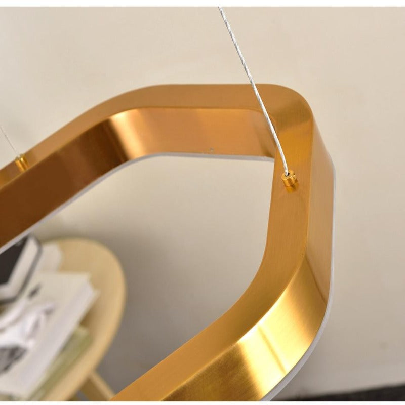 Nicollete Gold Chandelier