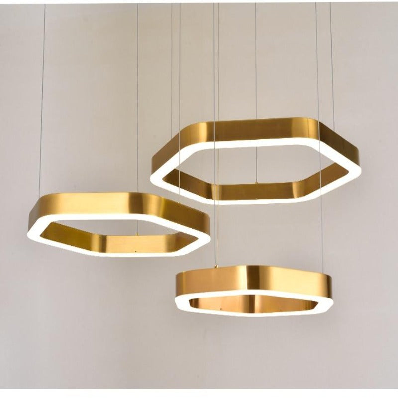 Nicollete Gold Chandelier