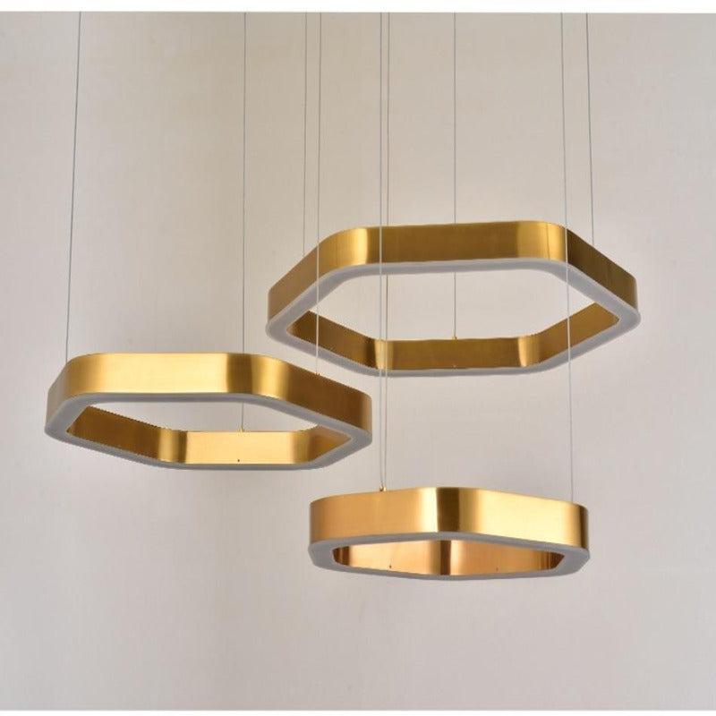 Nicollete Gold Chandelier