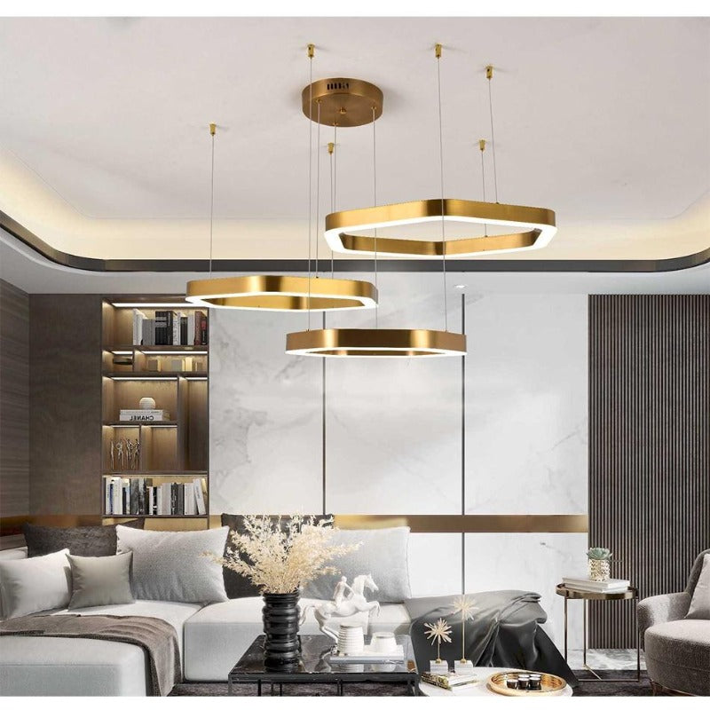 Nicollete Gold Chandelier