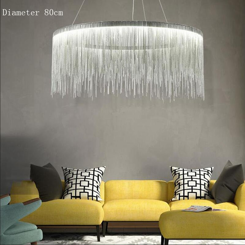Selena Round Modern LED Chandelier