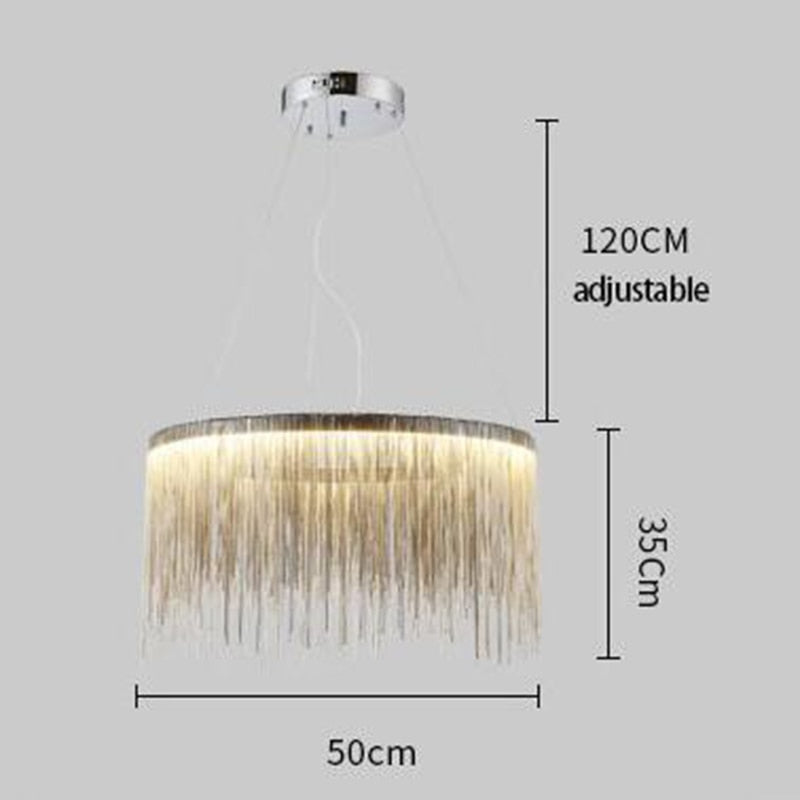 Selena Round Modern LED Chandelier