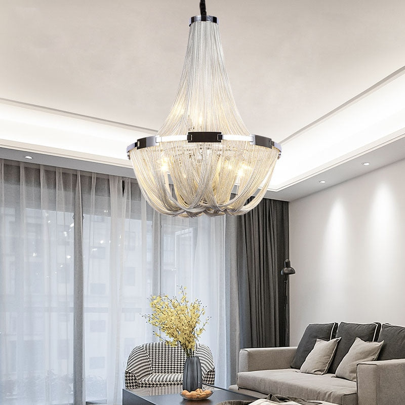 Selena Luxe French Edition Contemporary Chandelier