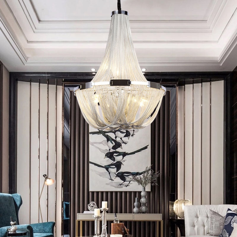 Selena Luxe French Edition Contemporary Chandelier