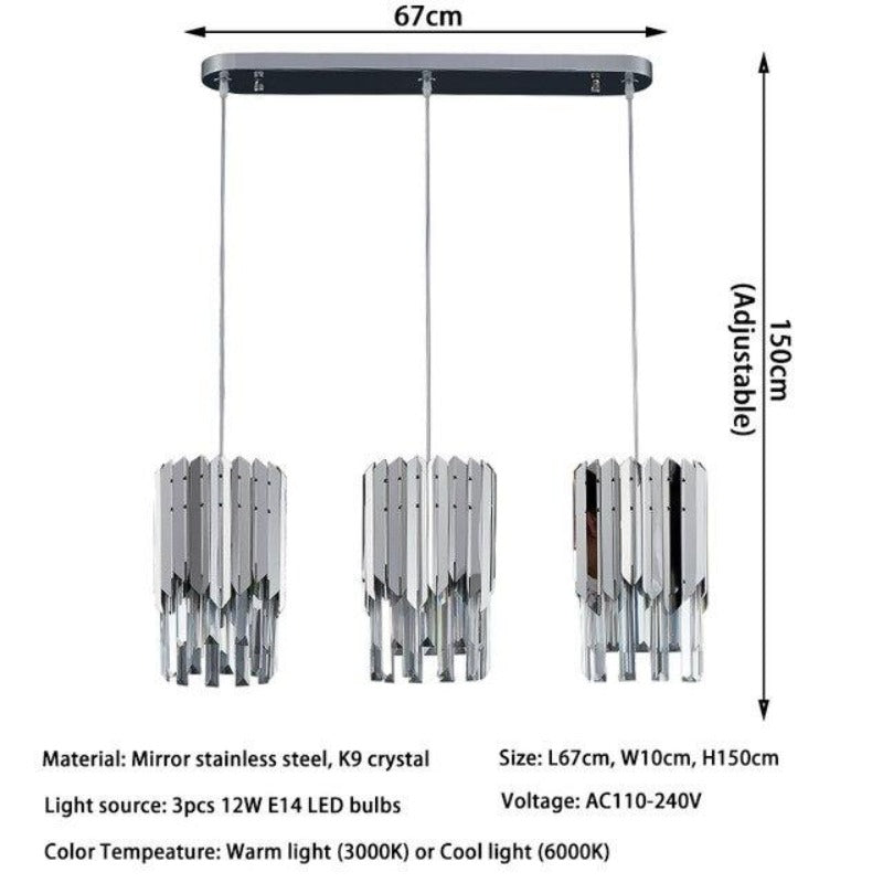 Belissa III Crystal Chandelier