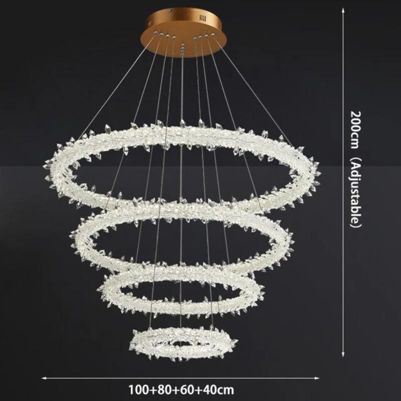 Fiorella LED Luxury Chandelier