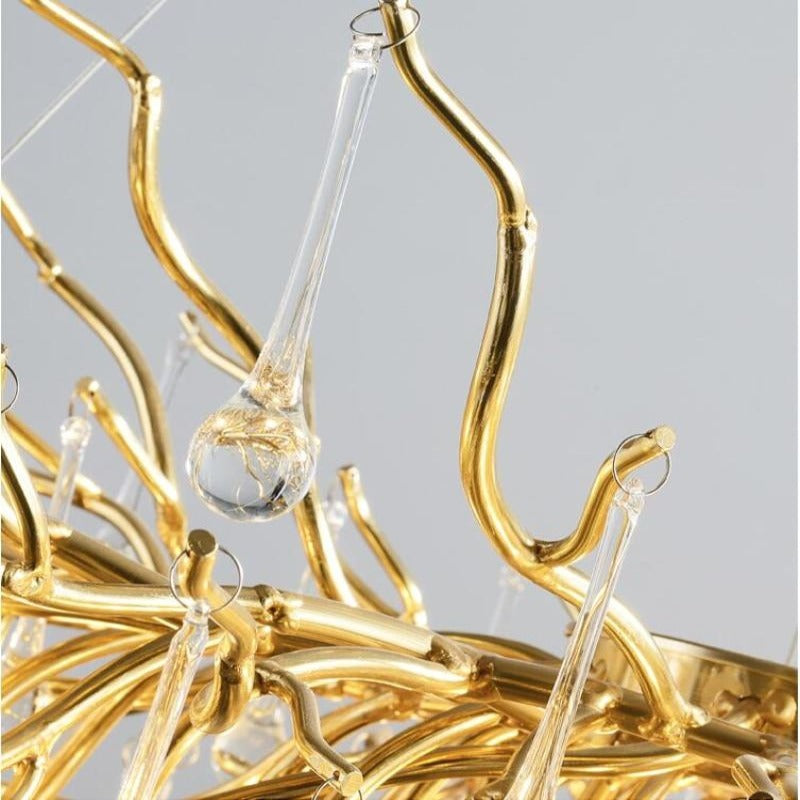 Marbella Modern Branch Crystal Chandelier