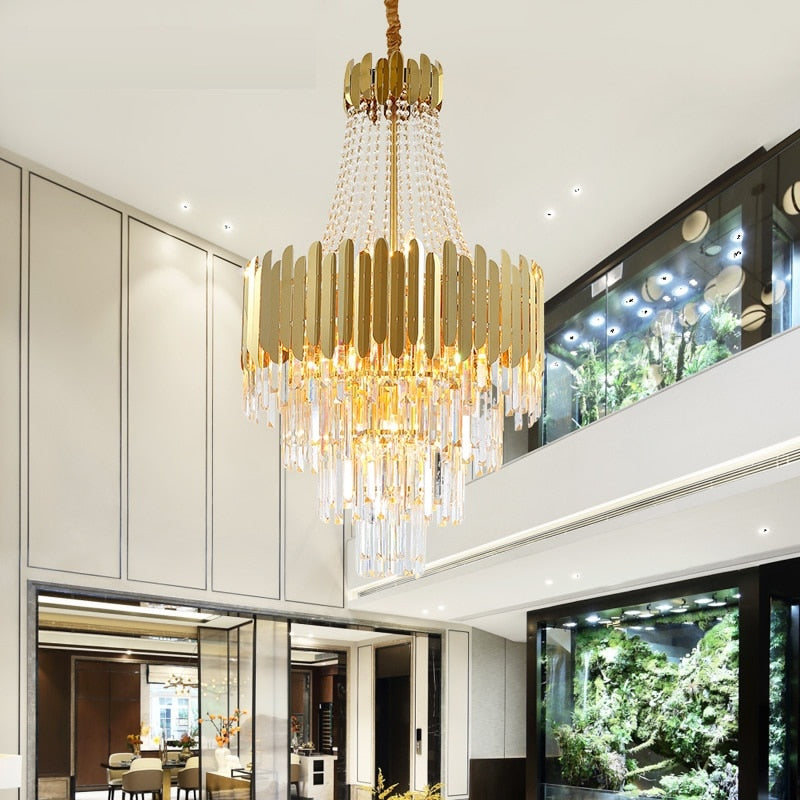 Deangelo Gold Luxury Chandelier