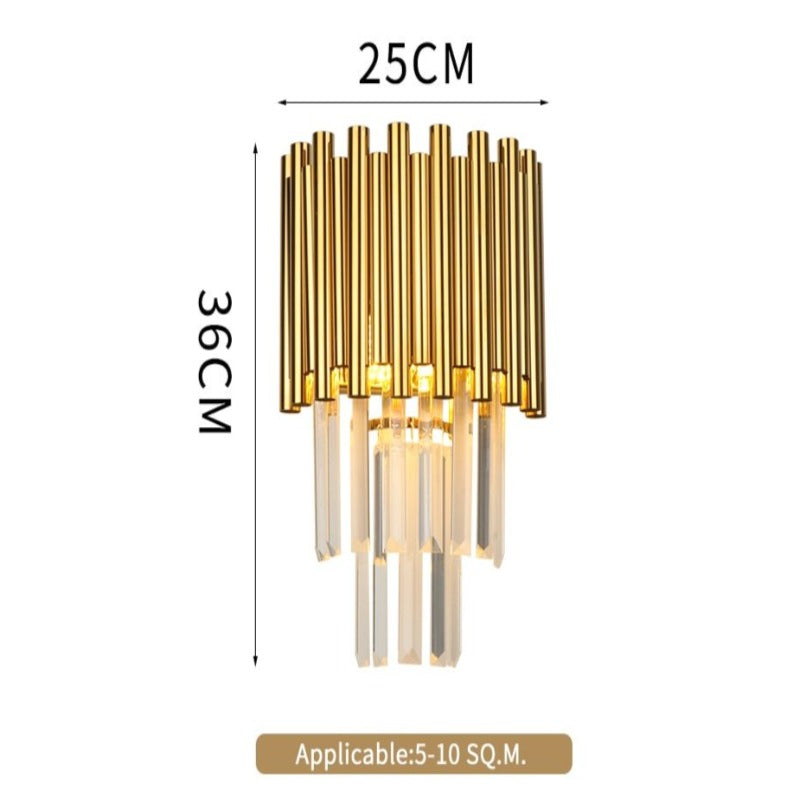 Caliana Crystal Wall Sconce