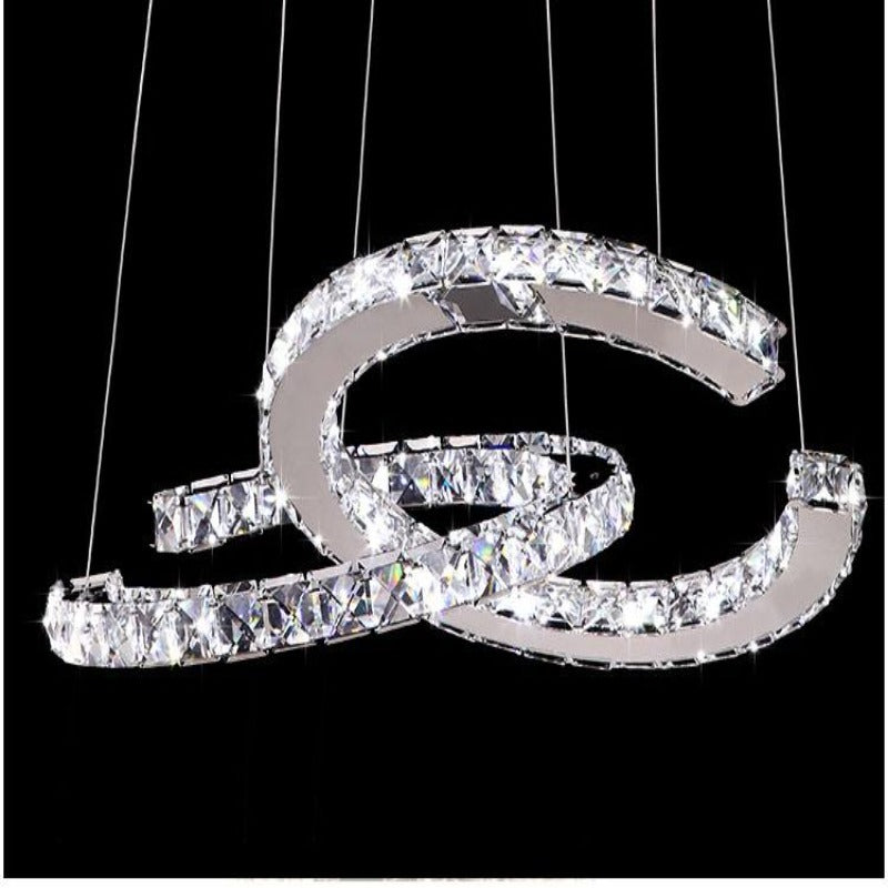 Marilyn Hollywood Style Crystal Pendant Chandelier