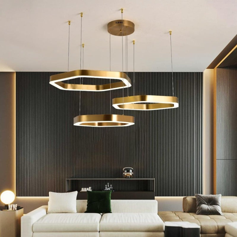 Nicollete Gold Chandelier