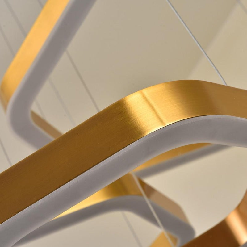 Nicollete Gold Chandelier