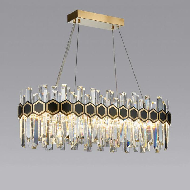 Donelle Oval Crystal Chandelier