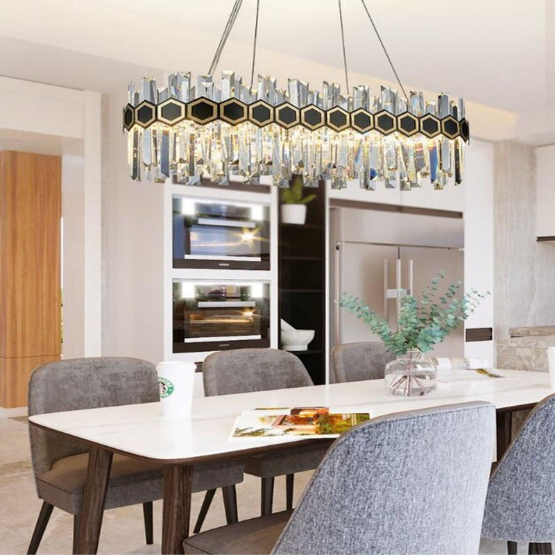 Donelle Oval Crystal Chandelier