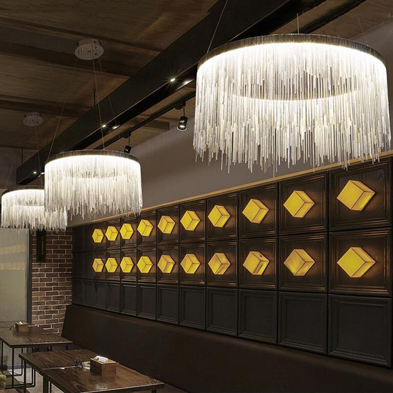 Selena Round Modern LED Chandelier