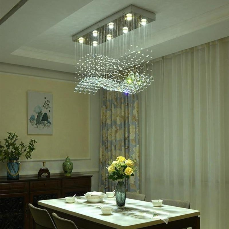 Bloxom Modern Rectangle Chandelier