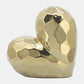 Gold Ceramic Heart 11"