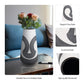 Ceramic noir vase 17 inch

Trendy tall black and white vase

Abstract design vase black/white

Bold monochrome vase

Minimal home decor vase

Noir vase for shelves

Artistic black white vase

Decorative vase tall noir style

Modern ceramic vase 17 inch

Black and white home styling vase