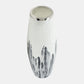 Contemporary glass and metal vase

Minimalist white glass vase

Tall decorative vase with ring

Glass vase with metal detail

Floor standing glass vase

Clear white glass vase modern

Glass vase with metallic accent

Large glass vase for home decor

Statement white vase with metal

White vase with modern metal ring
