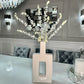 Faux Artificial Eucalyptus Branches Green Frosted Plant 30" 3 Stems