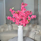 Sienna Hot Pink Silk Cherry Blossom Flower 3 Branches Pack 40'' Inches