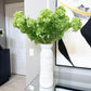 Evie Faux Green Hydrangea Spray, 30” Green Artificial Flower Stems Set of 3 Realistic Silk Floral Decor