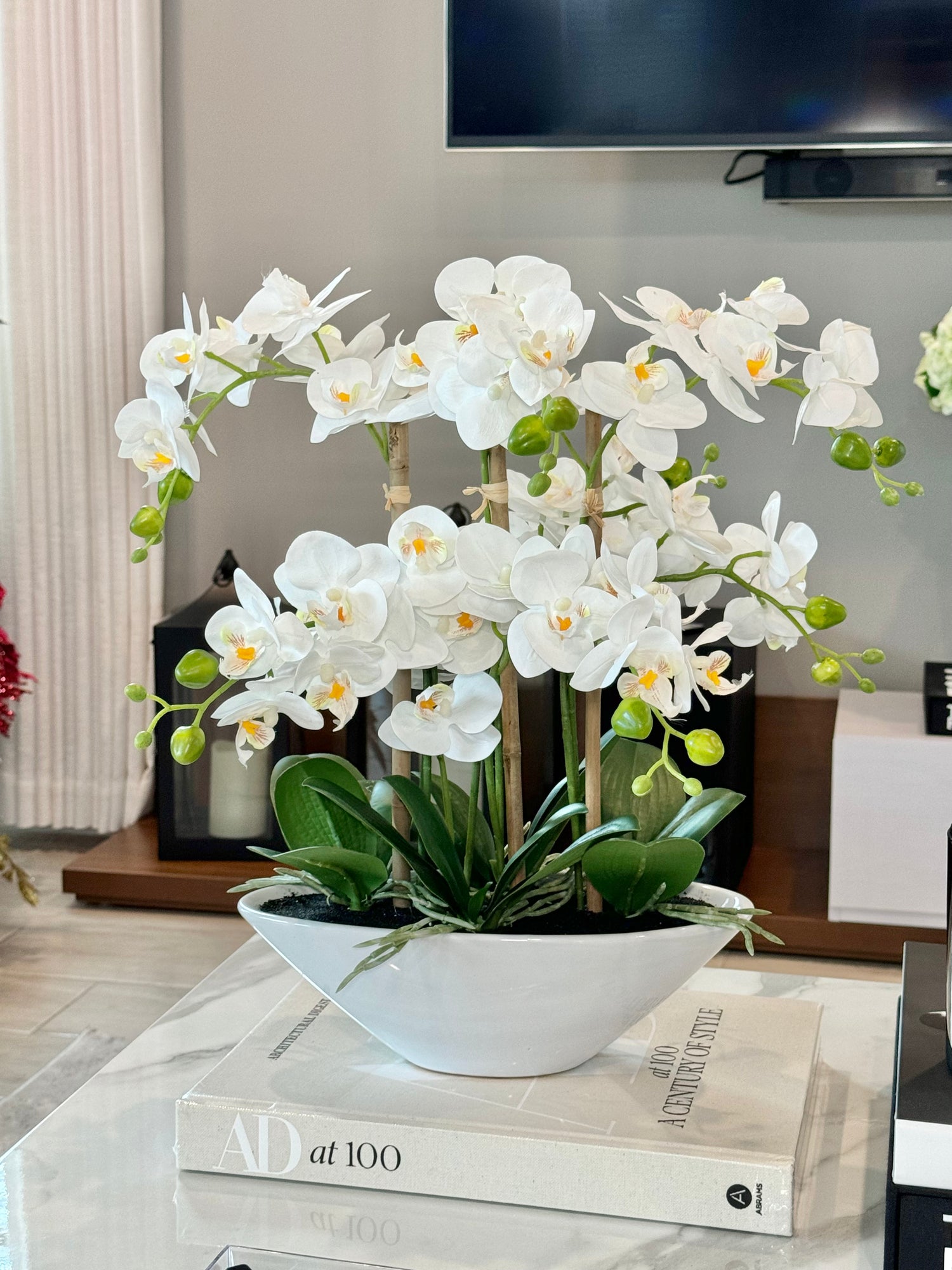 Real Touch Orchid Arrangements