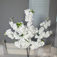 Sienna White Cream Silk Cherry Blossom Flower Set of 3 Branches Pack 40'' Inches