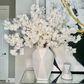 Mila White Silk Cherry Blossom Flower Branches 3 Pack 36''