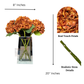 Real touch silk hydrangea flower

Hydrangea stems farmhouse home accents

Decorative silk hydrangea branches

Artificial hydrangea flower decor ideas

Nude hydrangea faux bouquet centerpiece

Lifelike hydrangea stem wedding decor

Faux hydrangea centerpiece autumn harvest

Hydrangea arrangement silk orange nude

Artificial flowers hydrangea orange stem

Hydrangea bouquet real touch silk