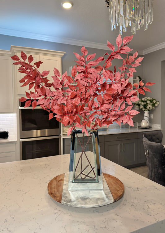 Autumn faux leaf branches

Faux autumn leaf stems

Artificial fall leaf branches

Burgundy silk leaf stems

Red faux autumn branches

Artificial autumn leaves 36 inch

Burgundy faux fall foliage

Silk fall stems for vase

Red autumn faux branches

Artificial burgundy fall branches