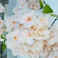 Sienna Cream Nude Blush Silk Cherry Blossom Flower 3 Branches Pack 40'' Inches Spring