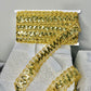 Beaded Lace Trim Sequin Lace Mesh Trim Gold Lace Ribbon Appliques