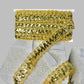 Beaded Lace Trim Sequin Lace Mesh Trim Gold Lace Ribbon Appliques