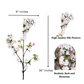 cherry blossom branches home decor

light pink floral stems

spring floral stems for decor

tall faux floral stems

cherry blossom stems for vase arrangements

artificial flower stems for decorating

pink cherry blossom stem bundle

faux branches for modern decor

blossom stems for spring decor

tall artificial branches for floor vase