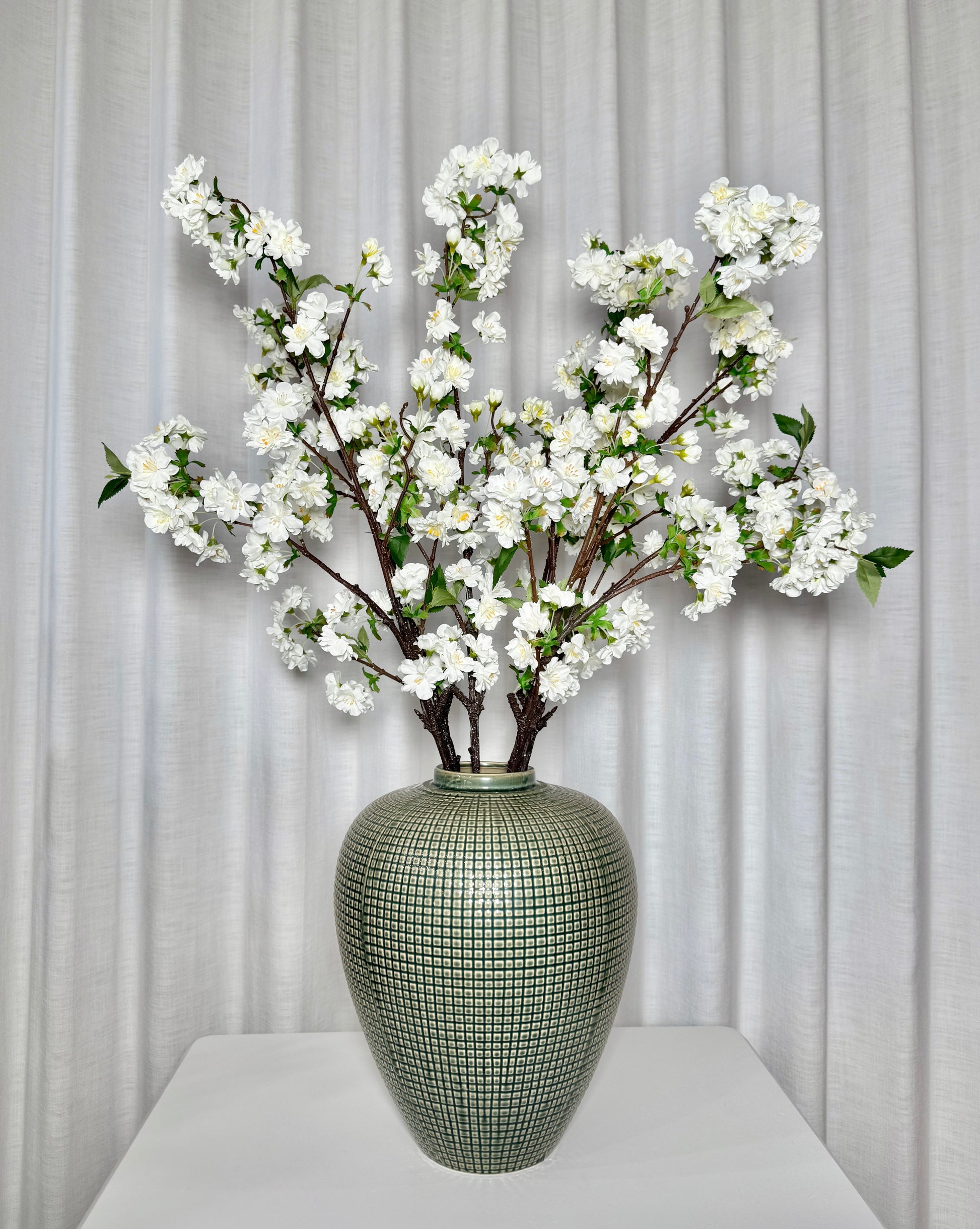 white cherry blossom branches

artificial cherry blossom stems

faux cherry blossom branches

silk cherry blossom flowers

white cherry blossom artificial stem

cherry blossom stem 33 inch

faux cherry blossom flower stems

realistic cherry blossom branch

artificial cherry blossom set of 3

white cherry blossom faux stem