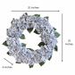 hydrangea wreath for housewarming

front door wreath gift idea

artificial flower wreath for weddings

wreath for Mother's Day décor

neutral wreath for office décor

silk hydrangea wreath centerpiece

versatile flower wreath gift

blue gray wreath for celebration

holiday-neutral wreath

hydrangea wreath for event styling