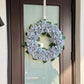 front door hydrangea wreath

outdoor artificial wreath

gray floral wreath for entryway

porch décor flower wreath

elegant door wreath for home

silk wreath for front porch

artificial wreath for patio

blue gray floral door accent

hydrangea wreath for wall décor

entryway luxury floral wreath
