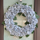 gray and blue hydrangea wreath

blue toned silk wreath

luxury gray floral wreath

Capri blue silk flower wreath

modern gray wreath with hydrangeas

soft blue gray hydrangea door wreath

gray silk hydrangea flowers

slate blue floral wreath

cool tone wreath for front door

elegant gray blue wreath