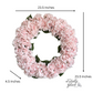 pink floral door wreath

faux pink flower door decor

hydrangea wreath for spring decor

luxury artificial hydrangea wreath

pink wreath with natural look

realistic silk hydrangea wreath

outdoor safe pink wreath

artificial hydrangea wreath for patio

wreath for year-round door decor

pink wreath for farmhouse porch