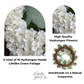 1 inch artificial wreath

faux flower door wreath

handcrafted floral ring

silk hydrangea door accent

luxury white wreath

UV protected outdoor wreath

simple white wedding wreath

decorative hydrangea ring

white silk flower ring

artificial wedding decor wreath
