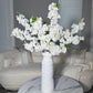 Sienna White Cream Silk Cherry Blossom Flower Set of 3 Branches Pack 40'' Inches