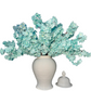 Mila Faux Silk Blue Cherry Blossom Branch Set of 3 pcs  36'' Wedding, Party, Event, Japan's National Flower