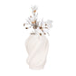 Murano Ceramic White Modern Vase 3d Printed