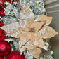 Extra large poinsettia Christmas flowers

Glittered poinsettia decorations

Champagne velvet poinsettia set

Large artificial poinsettia flowers

Velvet poinsettia Christmas flowers

Glitter Christmas poinsettia stems

Oversized poinsettia Christmas decor

Extra large Christmas floral picks

Artificial poinsettia flowers for Christmas

Champagne glitter poinsettia set