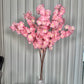 Mila Pink Silk Cherry Blossom Set of 3 Branches  36'' Wedding, Party, Event, Japan's National Flower