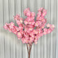 Mila Pink Silk Cherry Blossom Set of 3 Branches  36'' Wedding, Party, Event, Japan's National Flower